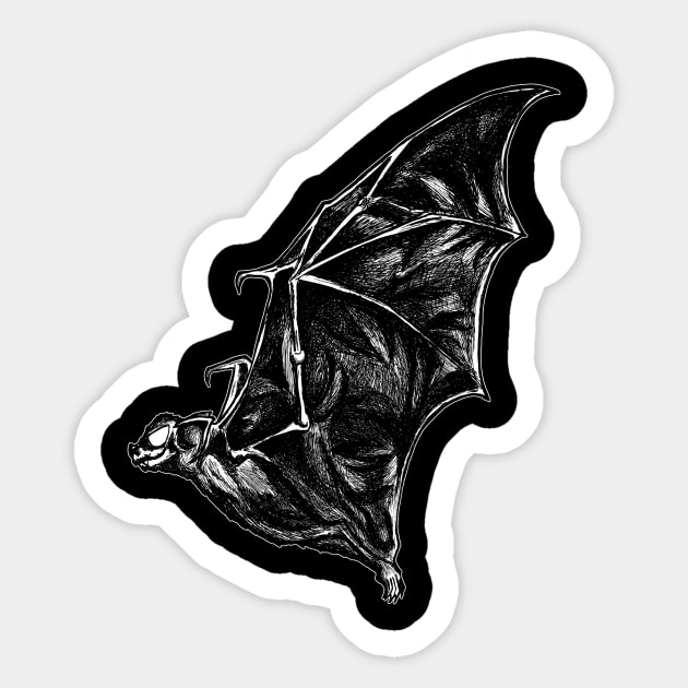 Leather Wings Sticker by RadRecorder